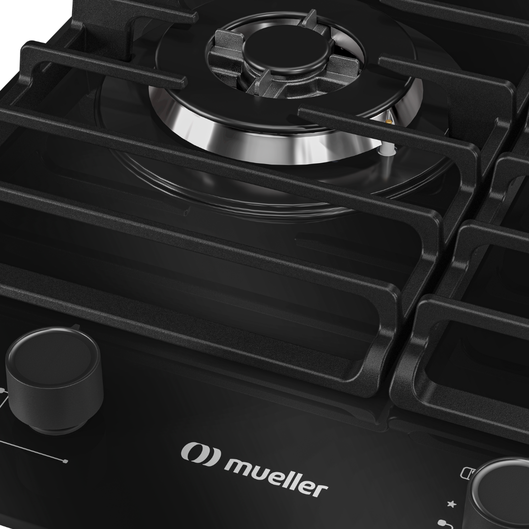 Cooktop à Gás Mueller 5 Bocas MCG5BM Tripla Chama Bivolt