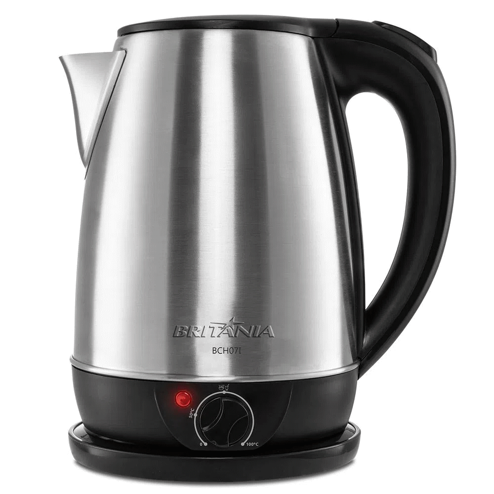 Chaleira Elétrica Britânia 1,8L BCH07 Temp Control Inox 220V