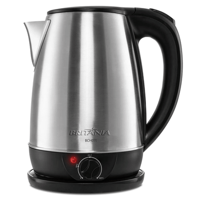 Chaleira Elétrica Britânia 1,8L BCH07 Temp Control Inox 220V