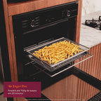 Forno de Embutir Elétrico Brastemp 84L BOX84AE com Air Fryer Pro Preto 220V