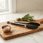 Pegador de Silicone Brinox Flex Cabo em Inox 27cm Preto