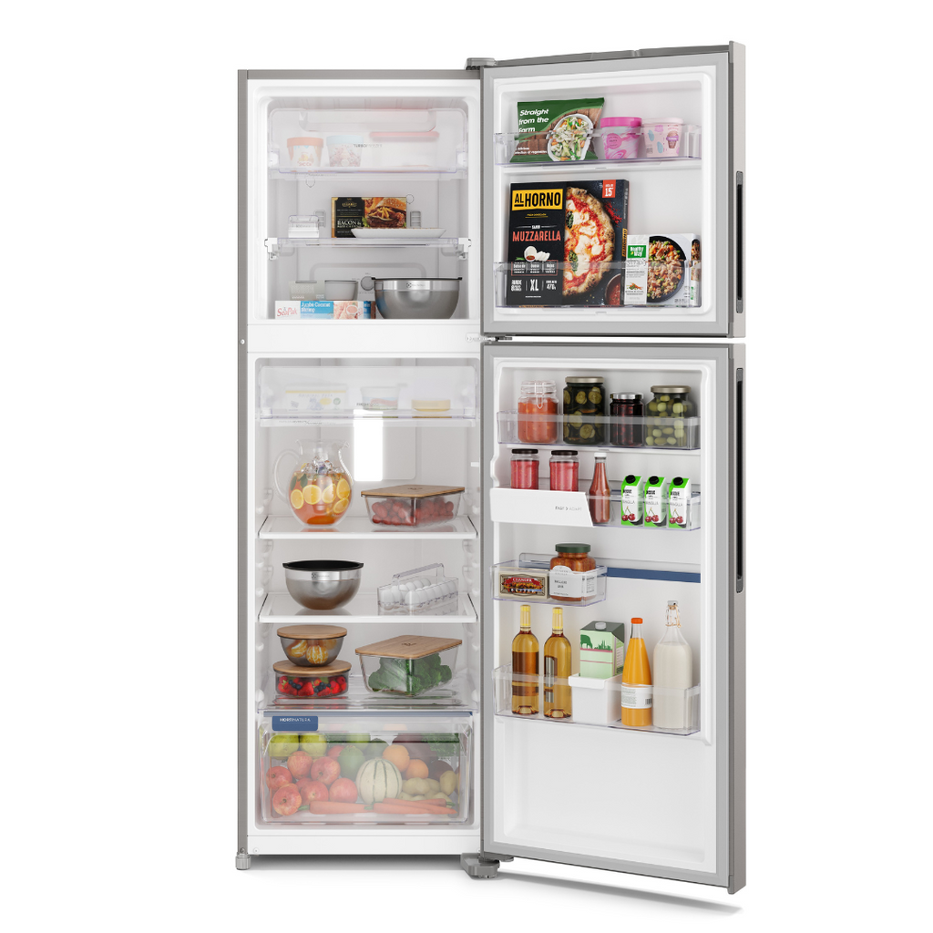 Refrigerador Electrolux 410L IF46 Duplex Efficient AutoSense Inverter Inox 220V
