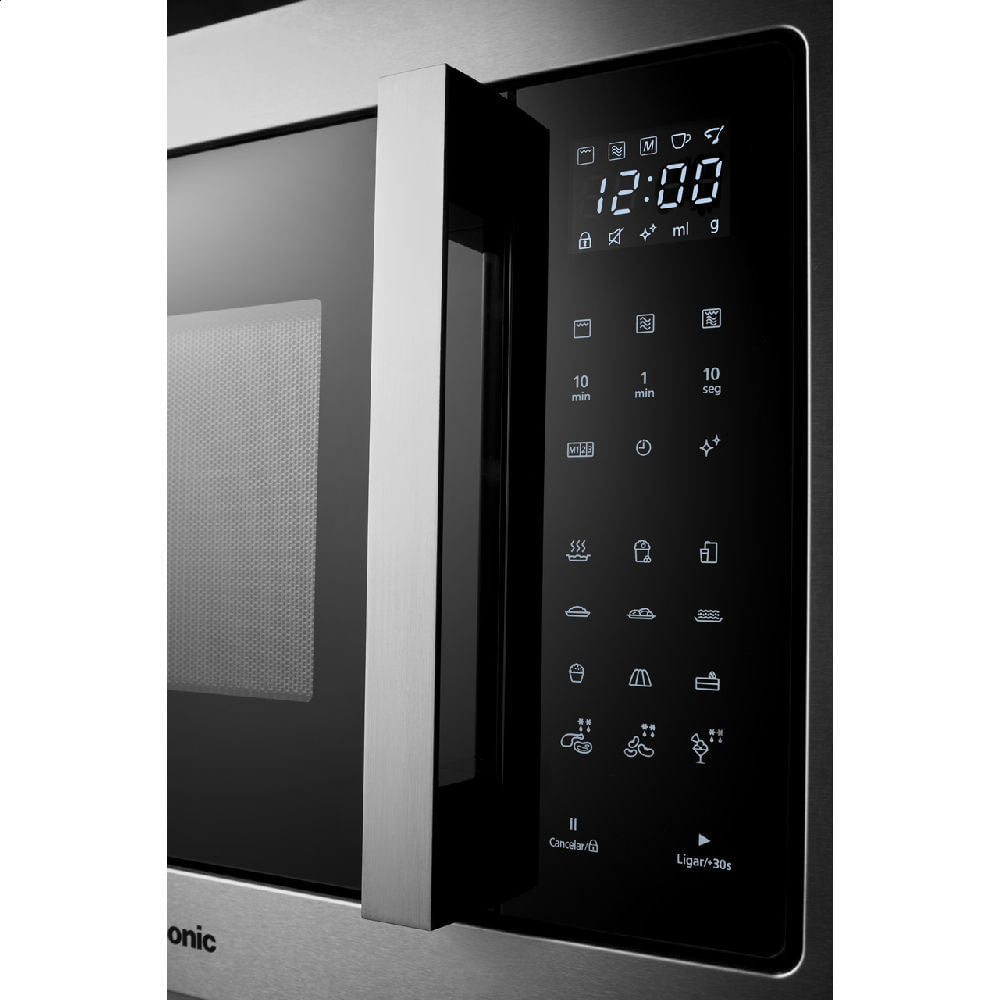 Micro-ondas De Embutir Panasonic 30L Painel Easy Touch Inox 220V
