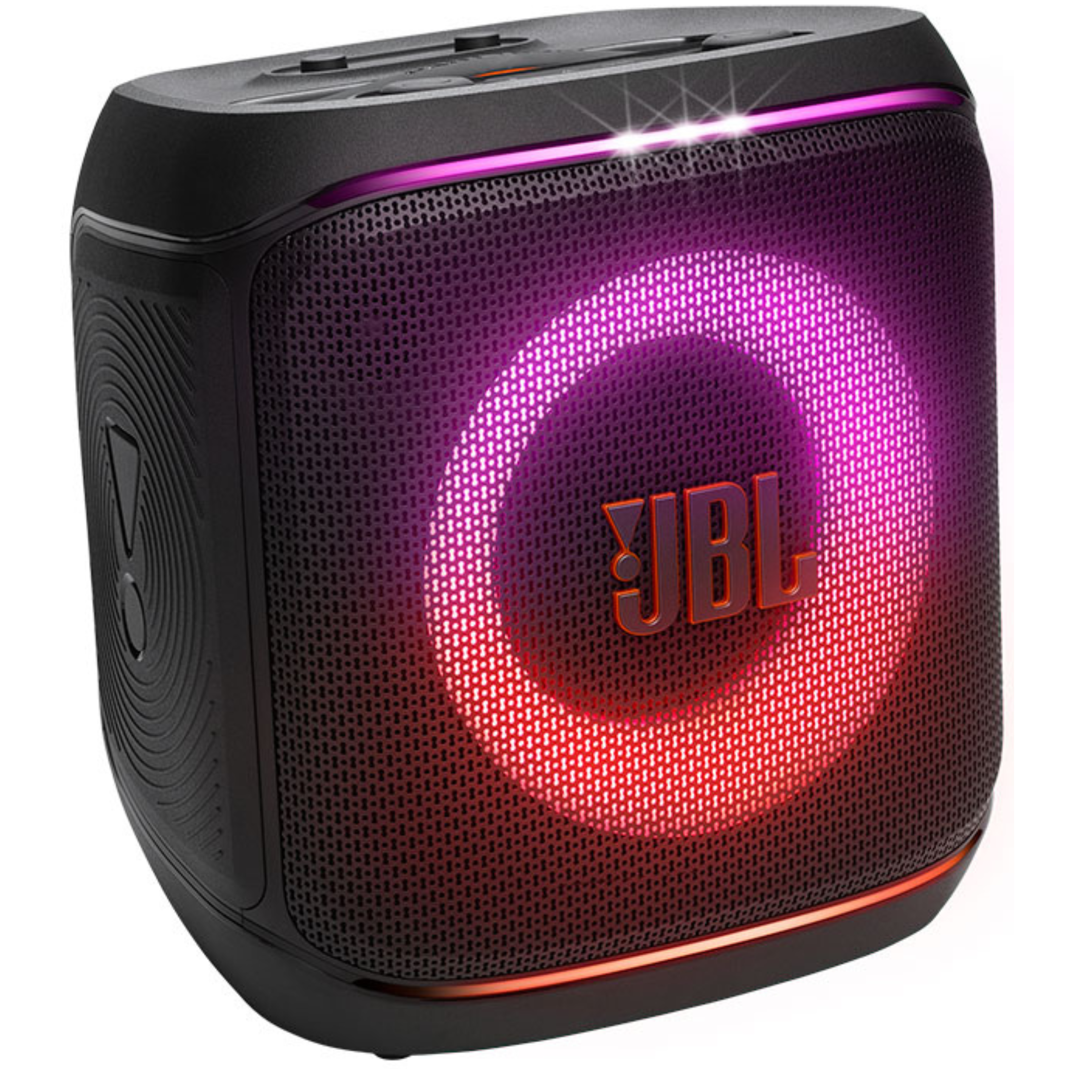 Caixa de Som Portátil JBL PartyBox Encore 2 com 2 Microfones Preto