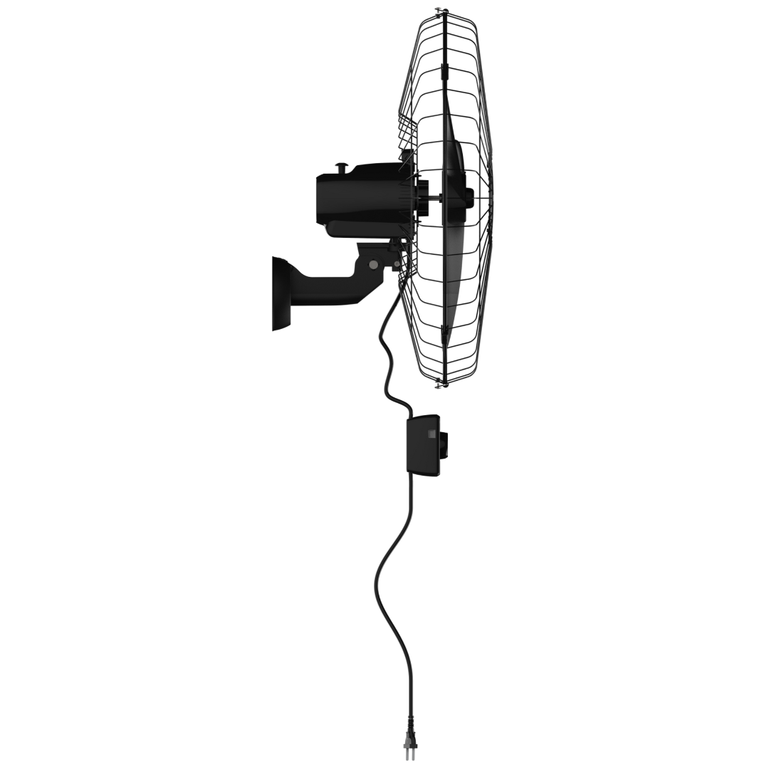 Ventilador de Parede Oscilante Ventisol 60cm 200W Preto
