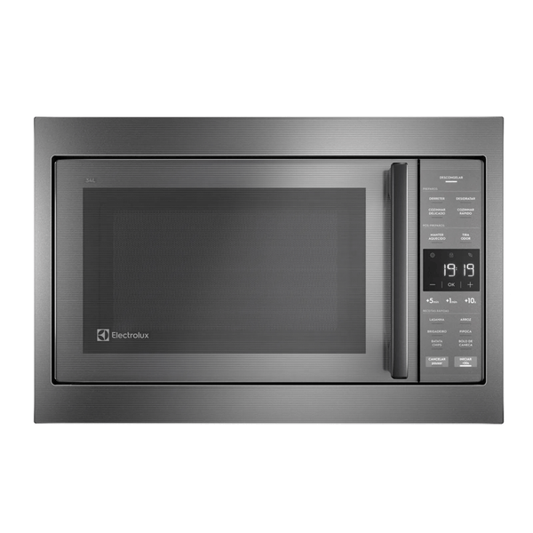 Micro-ondas de Embutir Electrolux 34L Experience com Painel Touch Cinza 220V