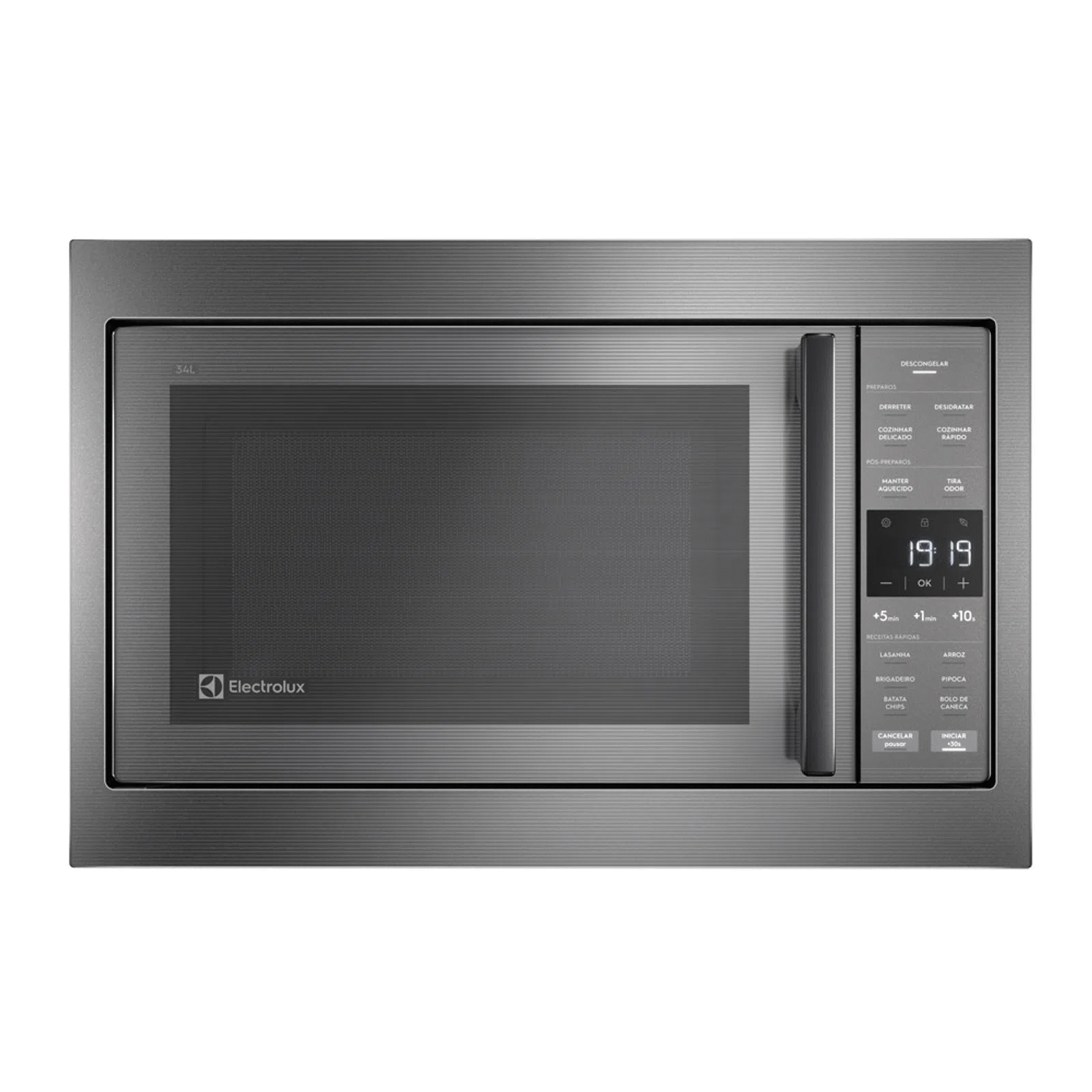Micro-ondas de Embutir Electrolux 34L Experience com Painel Touch Cinza 220V