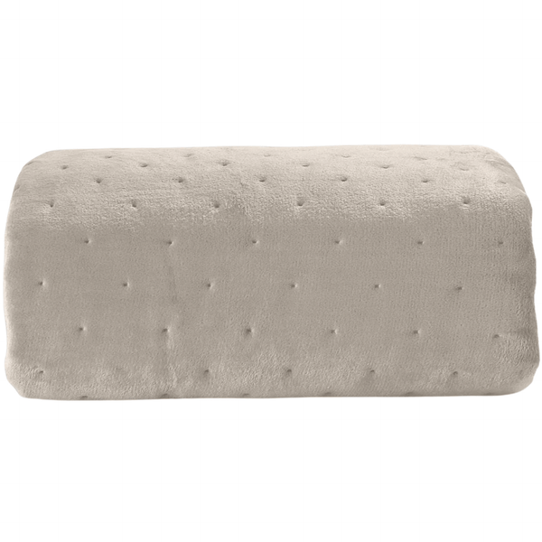 Cobertor Queen Hedrons Ultraplush 235x250cm Cevada