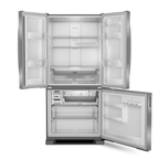 Refrigerador Brastemp 554L BRO85AK 3 Portas French Door Inverter Cor Inox 220V