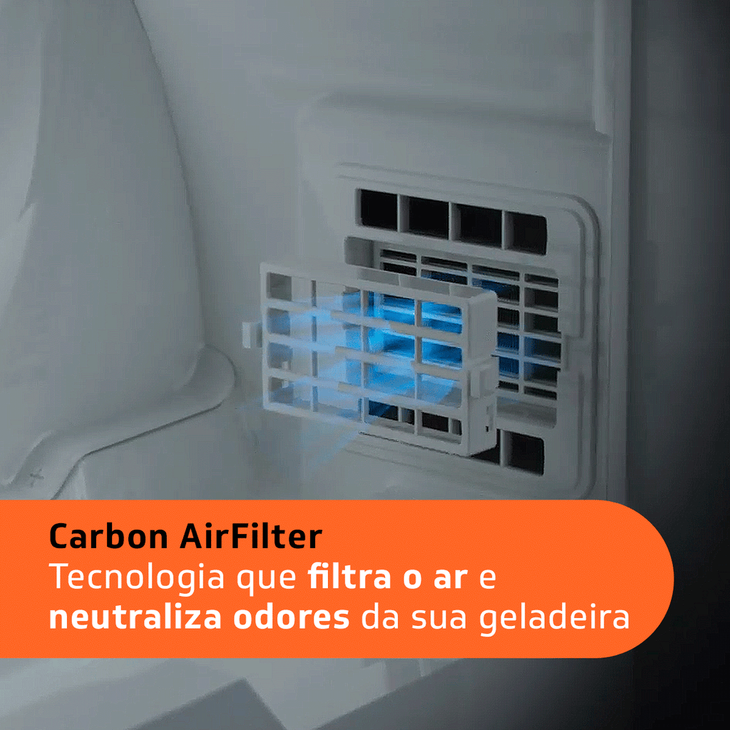 Refrigerador Brastemp 554L BRO85AK 3 Portas French Door Inverter Cor Inox 220V