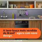 Lava Louças Brastemp 8 Serviços BLF08AE Preto 220V