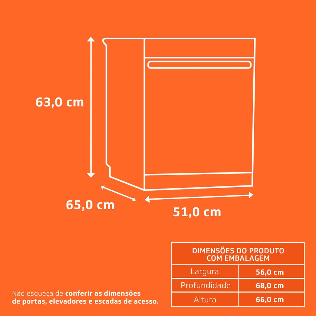 Lava Louças Brastemp 8 Serviços BLF08AE Preto 220V