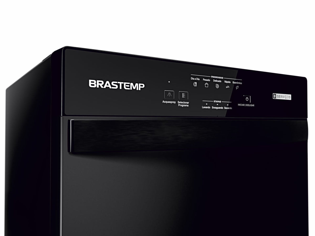 Lava Louças Brastemp 8 Serviços BLF08AE Preto 220V