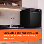 Lava Louças Brastemp 8 Serviços BLF08AE Preto 220V
