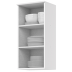 Armário Aéreo de Cozinha Americana Henn 100% MDF 1 Porta 40cm Branco HP