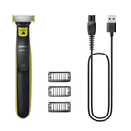 Aparador de Pelos QP2724/10 Philips OneBlade Preto Bivolt