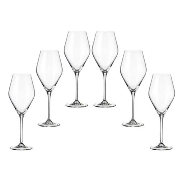 Jogo de 6 Taças para Vinho Full-Fit Loxia em Cristal Ecológico 470ml