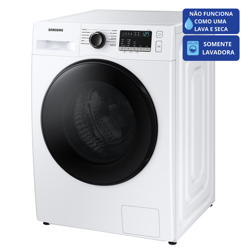 Lavadora de Roupas Samsung 11Kg Inverter WW11T Branco 220V