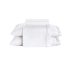 Jogo de Roupa de Cama Queen 4 Peças Hedrons Toque de Algodão Flint Branco