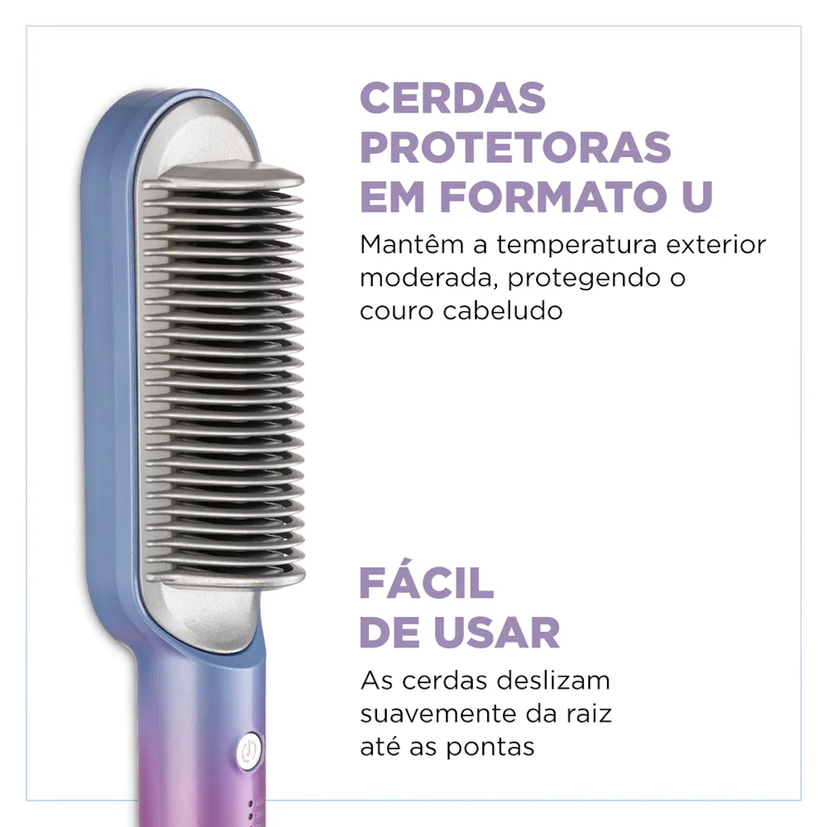 Escova Secadora Alisadora Mondial Qu4tro Elementos By Juliette Bivolt