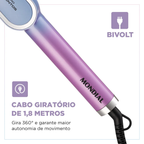 Escova Secadora Alisadora Mondial Qu4tro Elementos By Juliette Bivolt