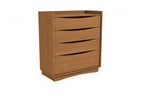 Cômoda M260 Kappesberg 91cm 3 Gavetas 1 Gavetão Canela
