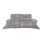 Jogo de Roupa de Cama Casal 4 Peças Hedrons Percal 200 Fios Arabesc