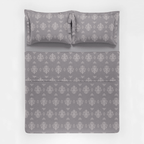 Jogo de Roupa de Cama Casal 4 Peças Hedrons Percal 200 Fios Arabesc