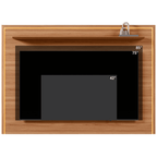 Painel Suspenso Córdoba Linea 182cm com Led Canela