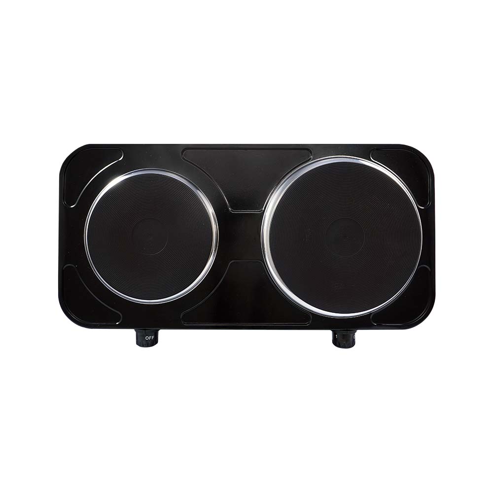 Fogão Elétrico de Mesa 2 Bocas Agratto 2500W Preto 220V