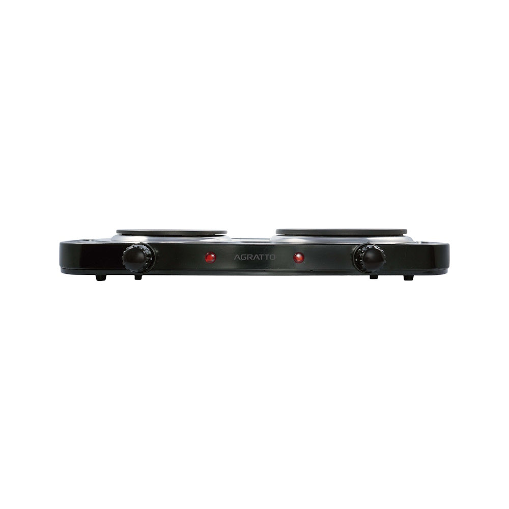Fogão Elétrico de Mesa 2 Bocas Agratto 2500W Preto 220V