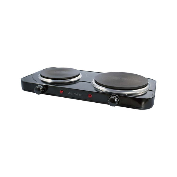 Fogão Elétrico de Mesa 2 Bocas Agratto 2500W Preto 220V