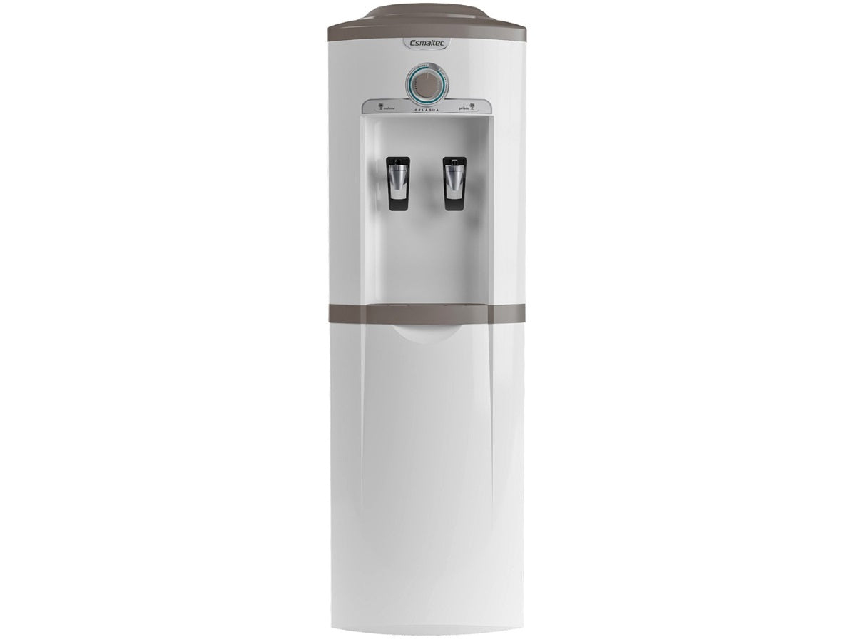 Bebedouro de Água de Coluna Esmaltec EGC35B Refrigerado por Compressor Branco 220V