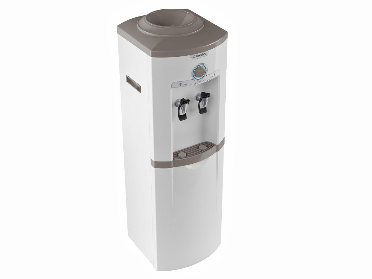 Bebedouro de Água de Coluna Esmaltec EGC35B Refrigerado por Compressor Branco 220V