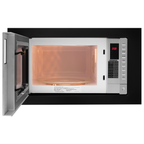 Kit Fischer de Embutir Forno Elétrico 78L Infinity + Micro-ondas 25L Fit Line Preto 220V