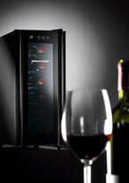 Adega Brastemp 12 Garrafas BZC12BE com Painel Eletrônico Touch  Preto 220V