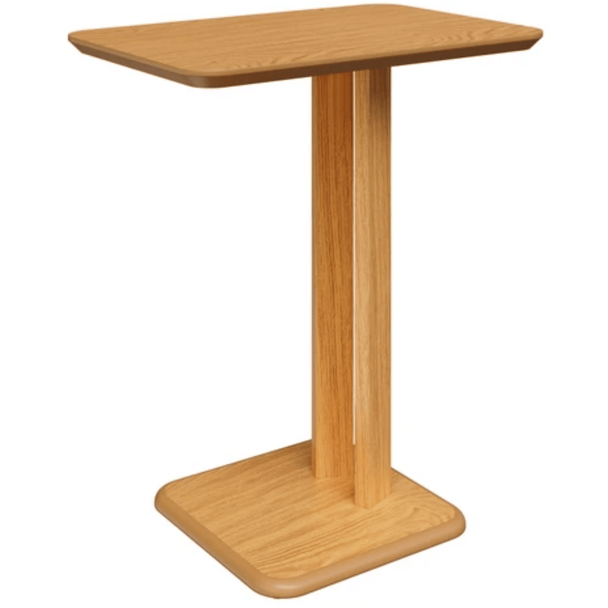 Mesa de Apoio TB639 Dalla Costa 60cm 100% MDF Carvalho Rosé