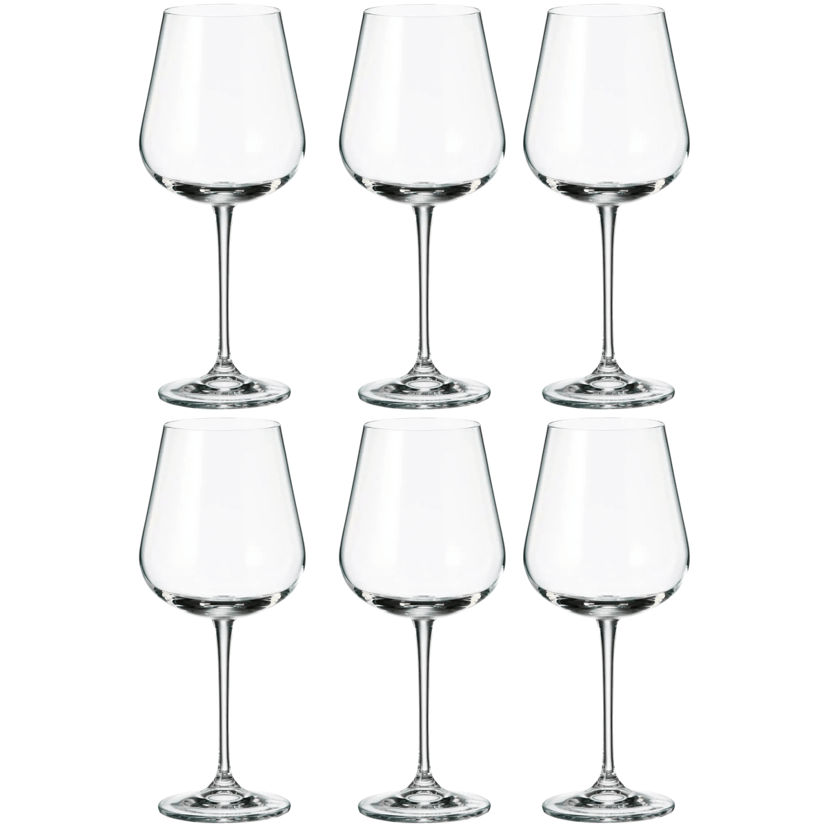Jogo de 6 Taças Full-Fit Ardea em Cristal 540ml