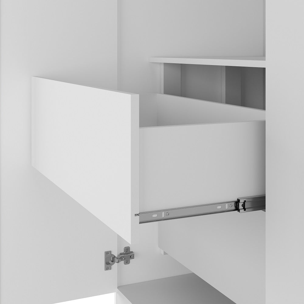 Roupeiro Logan Mambel 240cm 100% MDF 6 Portas Olmo