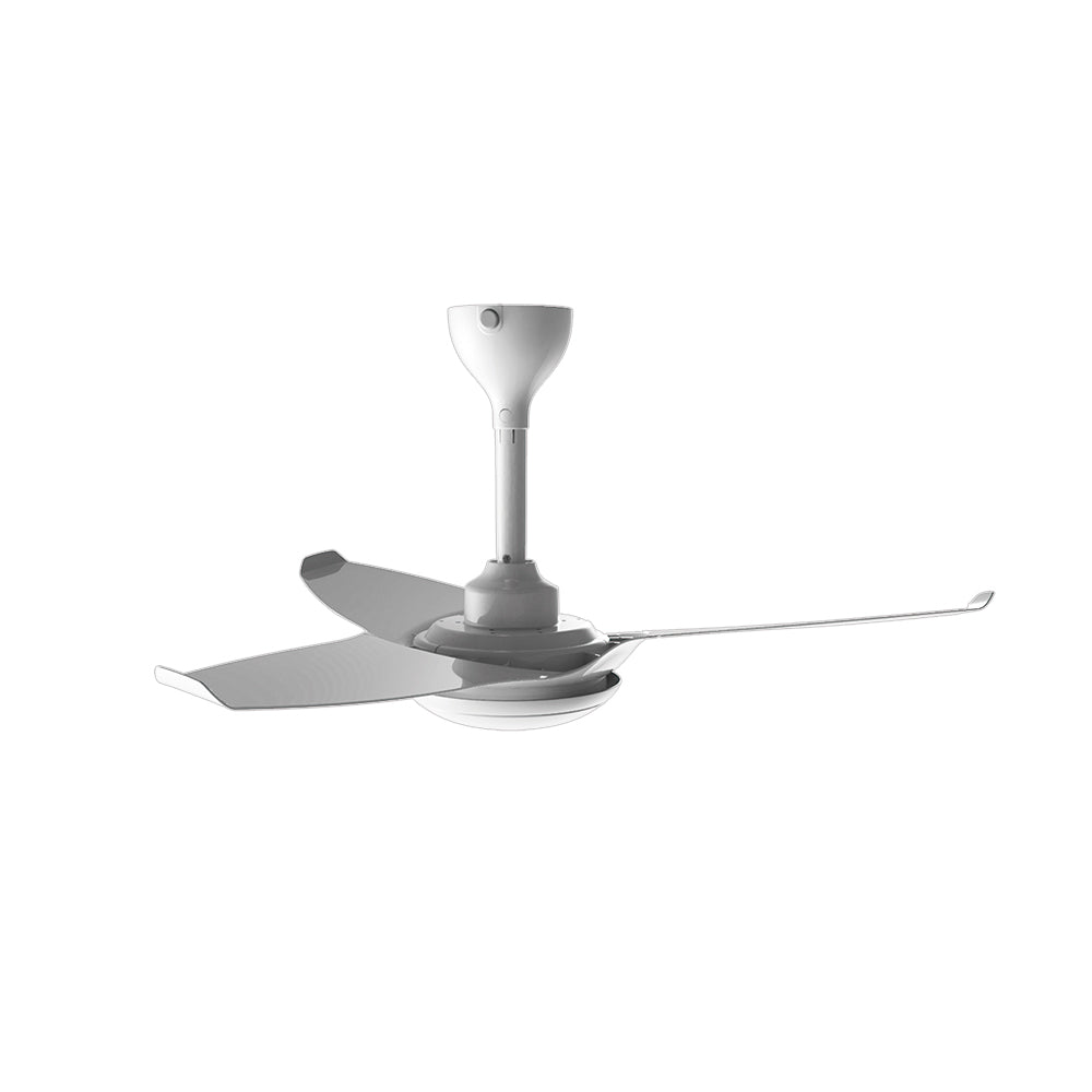 Ventilador de Teto Inverter Flow Ventisol Luminária em Led e Controle Remoto Branco Bivolt