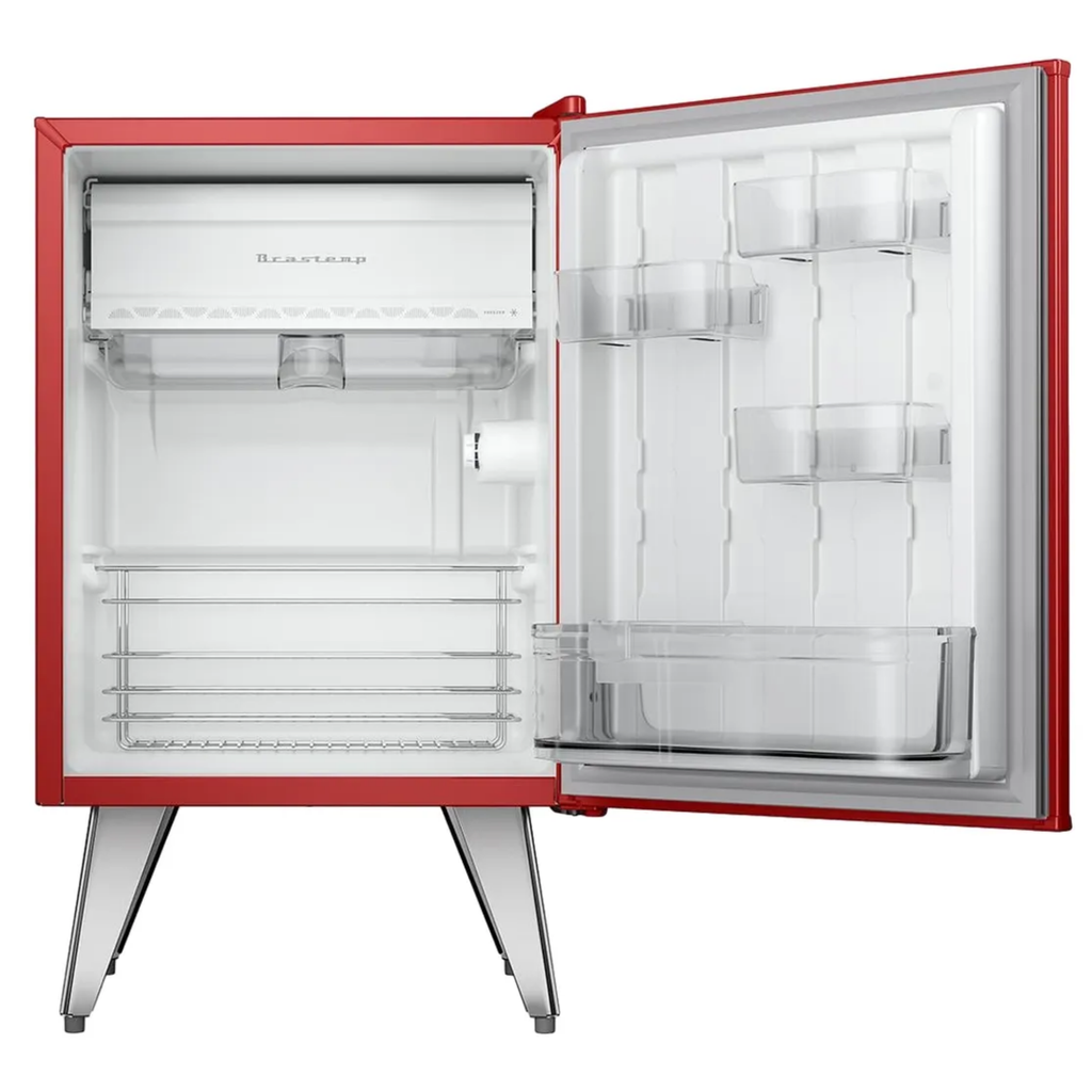 Frigobar Brastemp Retrô 76L BRA08MV Vermelho 220V