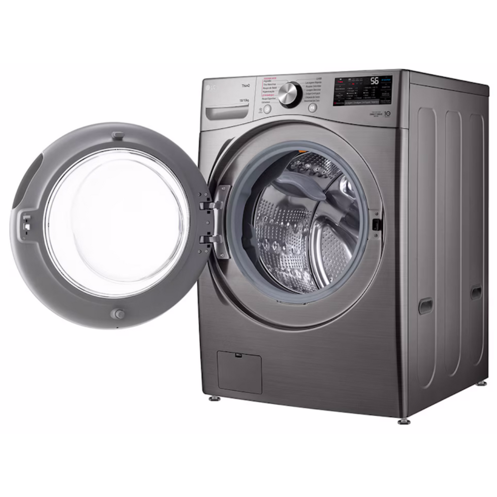Lava e Seca LG 18Kg Inverter WD18SV2S6B AIDD Inteligência Artificial Prata 220V