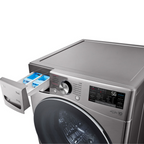 Lava e Seca LG 18Kg Inverter WD18SV2S6B AIDD Inteligência Artificial Prata 220V