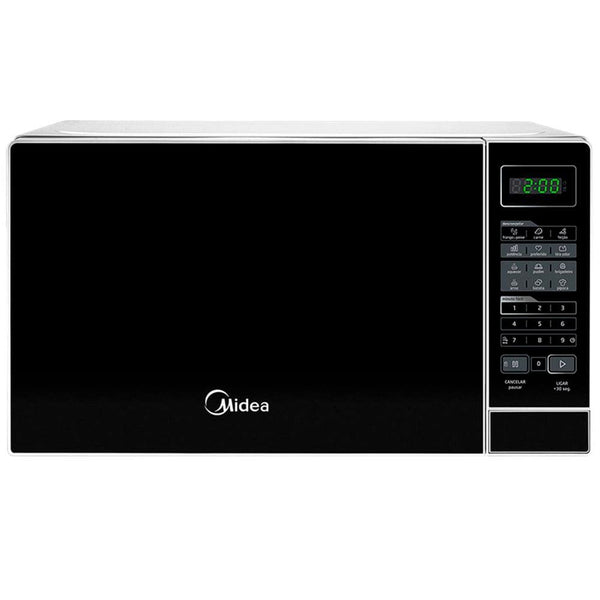 Micro-ondas Midea 20L Minuto Fácil Preto e Branco 220V