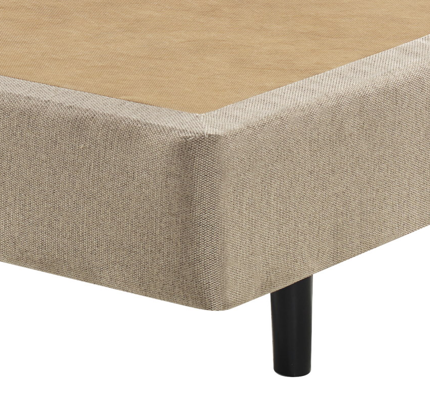 Base Para Colchão High Spring Ecoflex Solteiro Queen 96x203x25cm Bege
