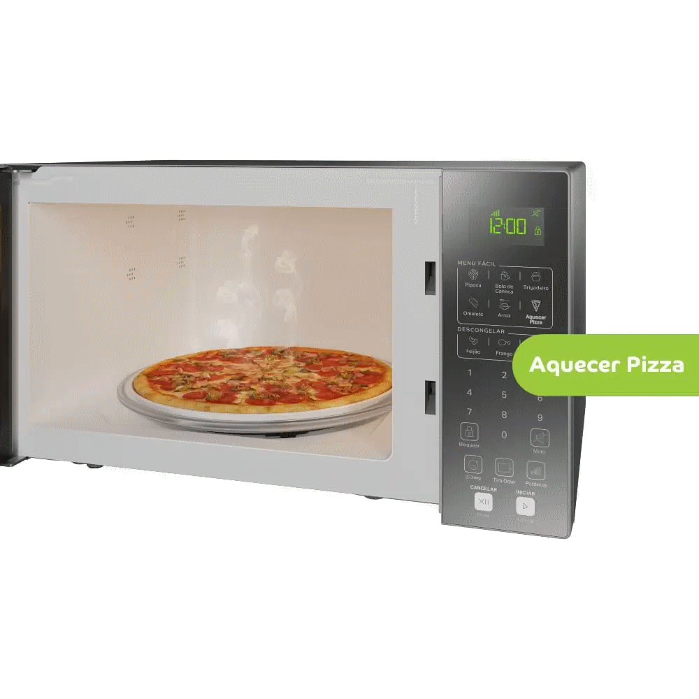 Micro-ondas Consul 32L Menu Fácil CMS46A Cinza 220V
