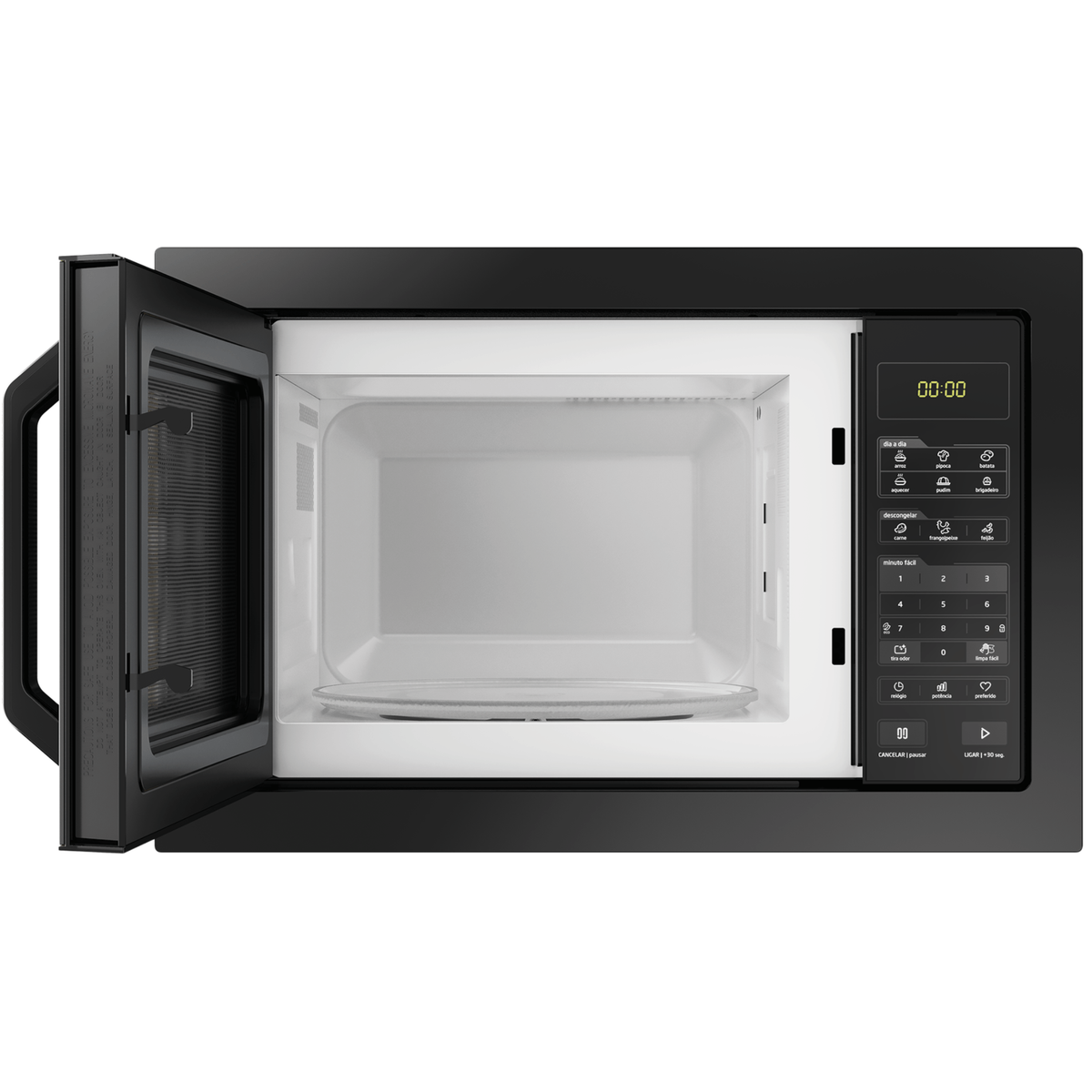 Kit Midea de Embutir Forno Elétrico 68L AirFryer + Micro-ondas 35L 220V