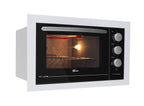 Forno de Embutir Elétrico Fischer 48L Fit Line Branco 220V