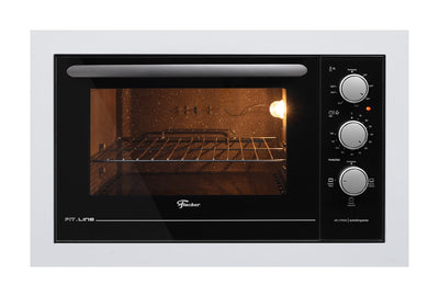 Forno de Embutir Elétrico Fischer 48L Fit Line Branco 220V