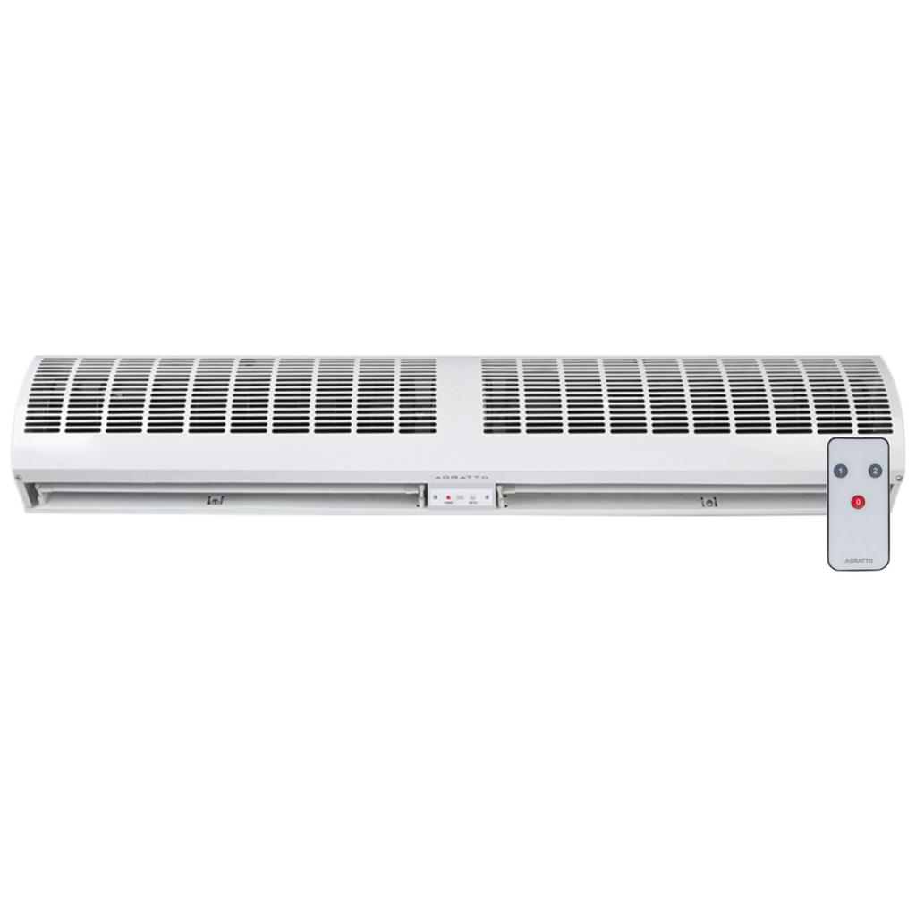 Cortina de Ar Agratto 150cm CAR15 02 com Controle Branco 220V